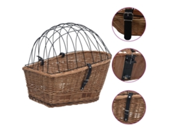 Cesta trasera VIDAXL Marrón Mimbre (55 x 31 x 36 cm)
