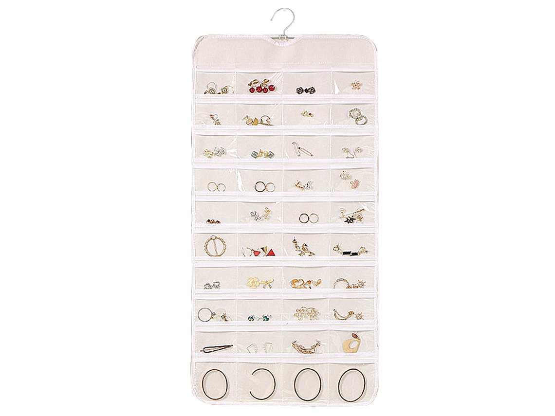 Organizador Joyas Colgantes Administrador RNEMITERY Blanco (43x21x3cm)