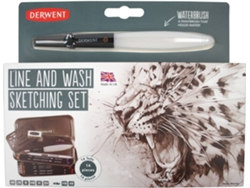 Estuche Metálico DERWENT con conjunto para Sketching