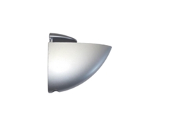 Soportes para estantes MICEL SP04 Plateado Zamak 75x65 mm (2 Unidades)