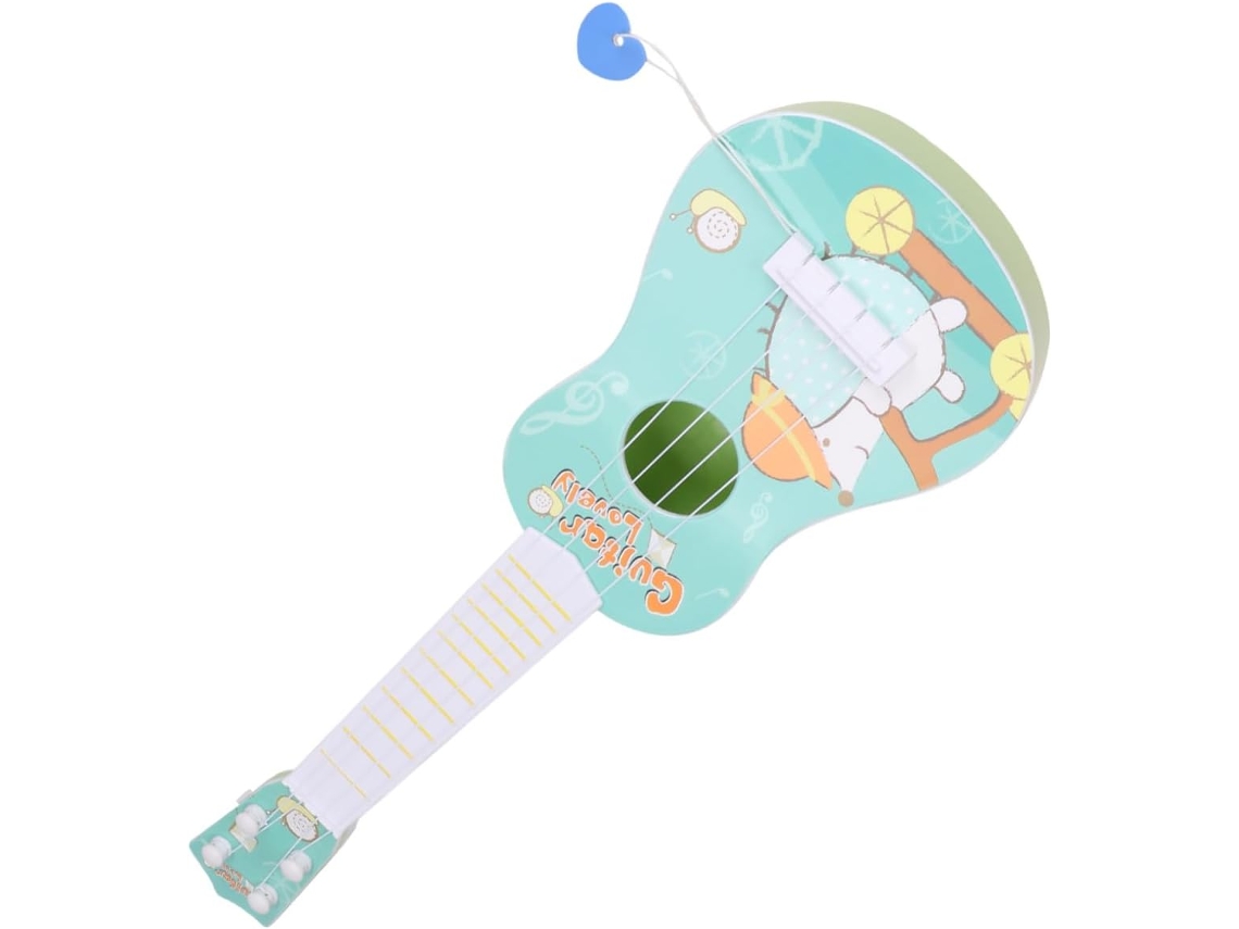 Cuerdas de mini guitarra musical para niños.
