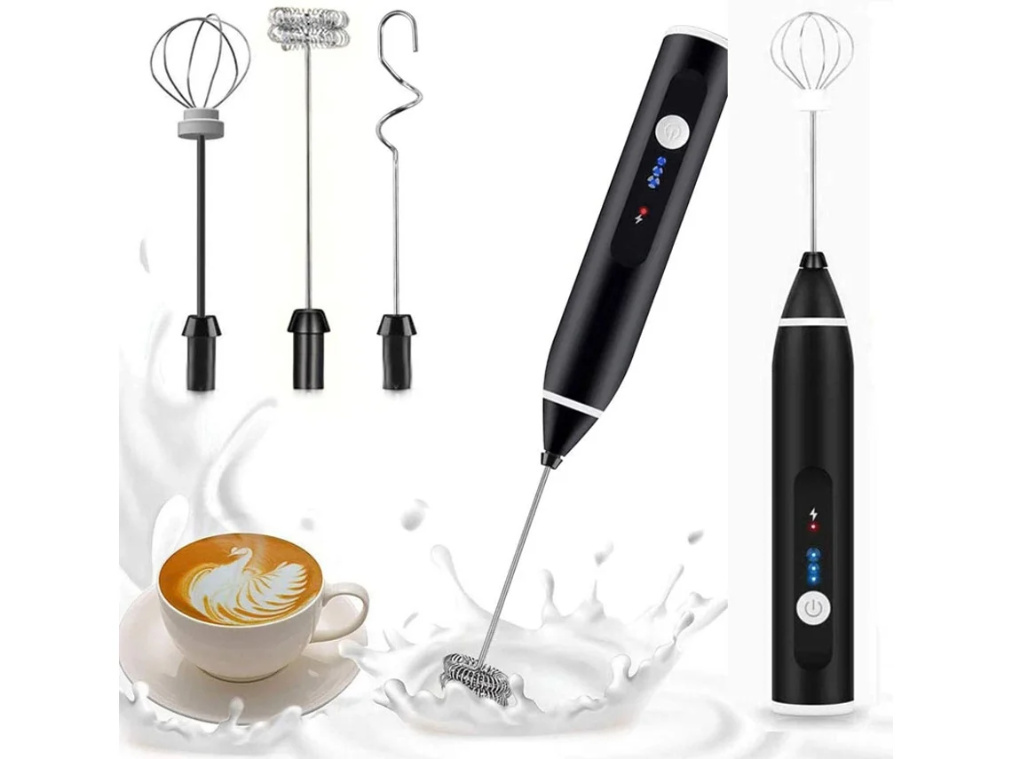 Espumador de leche eléctrico inalámbrico portátil USB para capuchino CUICH
