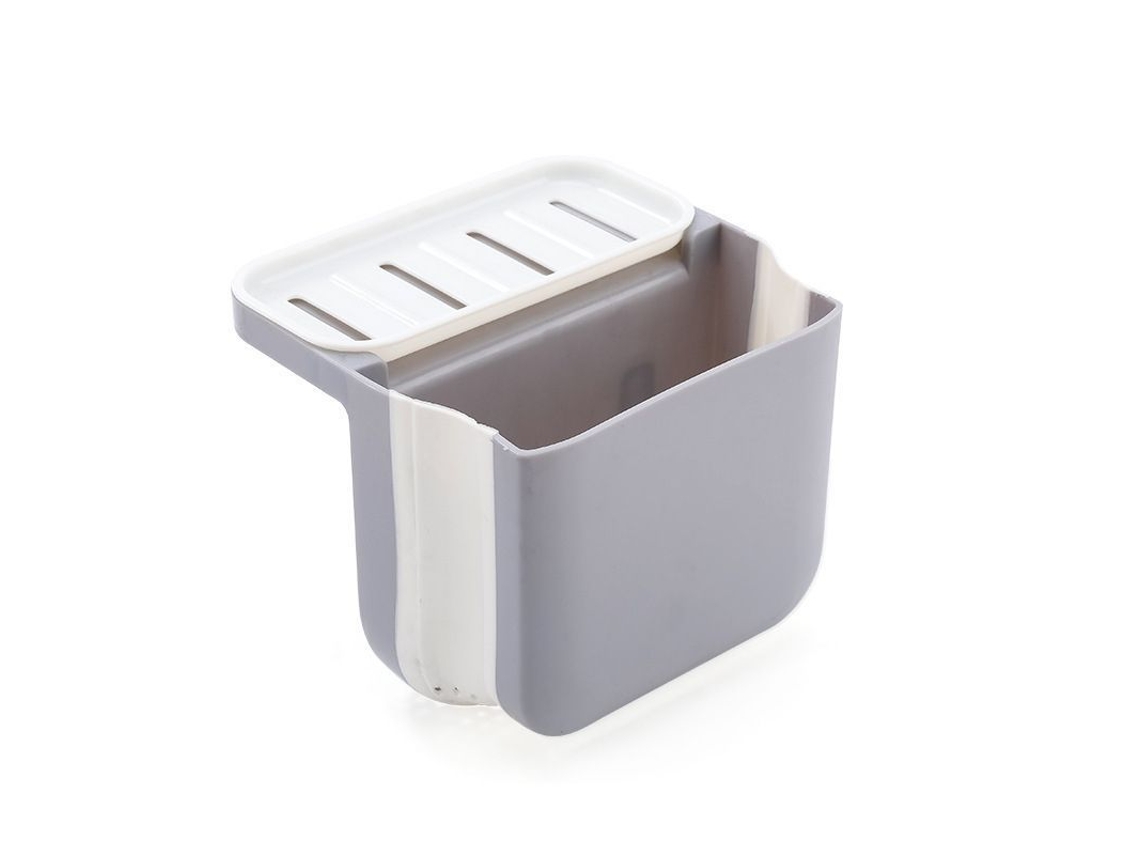 Cesta Coladora Multifuncional Para Fregadero Con Diseño Retráctil Y Separación Entre Seco Y Húmedo Para Residuos De Alimentos.