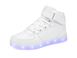 Zapatillas Led Para Niños Y Niñas: Cómodas Zapatillas Deportivas Antideslizantes Con Luces.