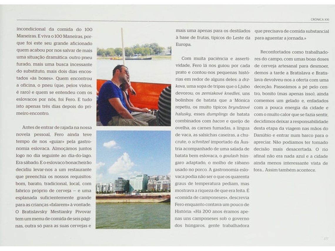 Libro Papa-Quilómetros Europa  de Ljubomir Stanisic (Portugués)