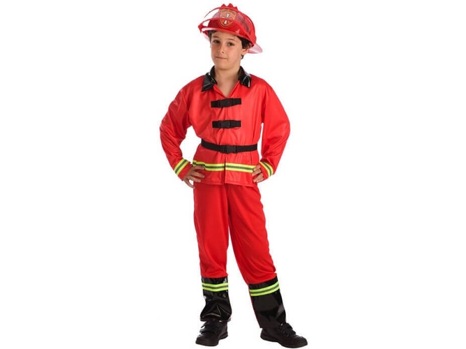 Disfraz de Niño DISFRAZZES Bombero (Talla: 8 a 10 años)