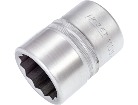 HAZET 1100Z-36 Llave de Vaso Hexagonal Doble: Cuadrado Hueco 1 Pulgada 25 Mm Perfil Hexagonal Doble Exterior 36 Mm