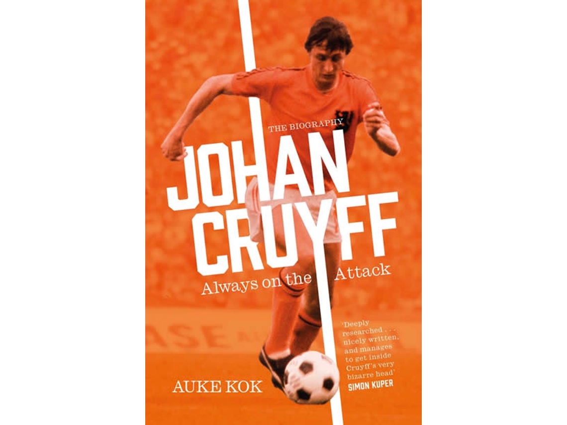 Libro Johan Cruyff Always On The Attack de Auke Kok (Inglés)