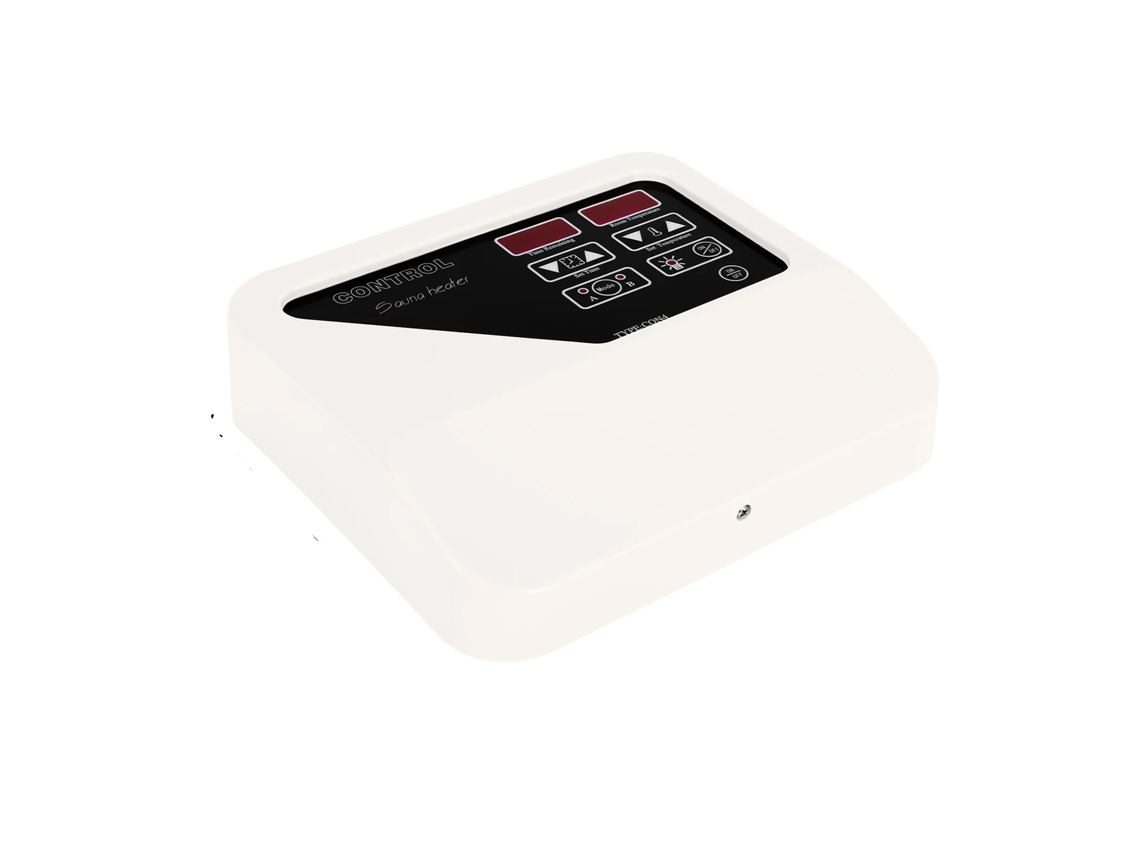 Controlador de calefacción para sauna, termostato digital, protección contra sobrecalentamiento, blanco OEM