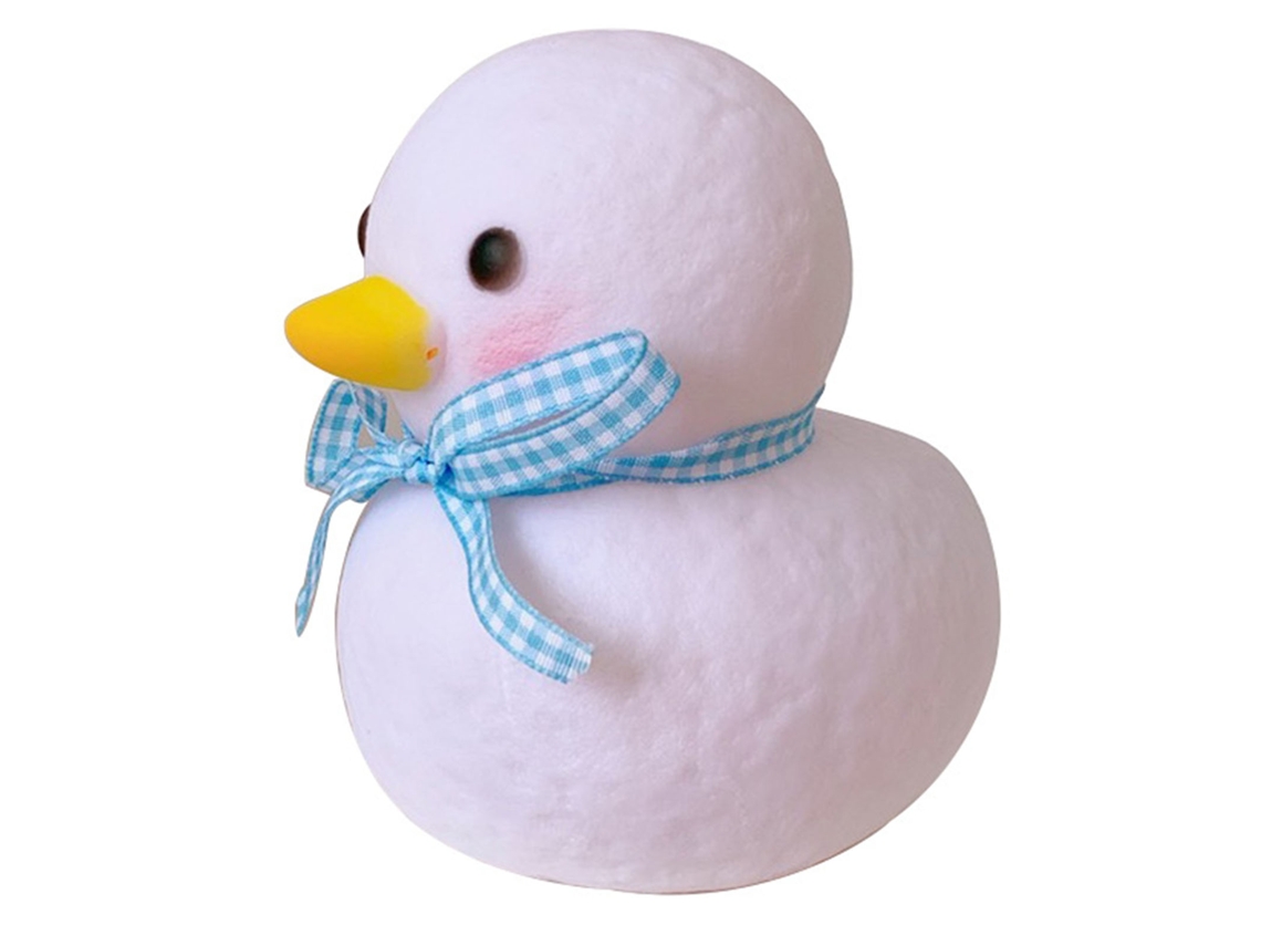 Yncm2026-lámpara De Noche De Patito Bonito De Plástico Led Con Luz Suave Para Dormitorios Y Salones
