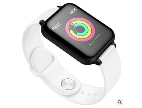 Smartwatch Frecuencia cardíaca Presión arterial Monitoreo de oxígeno en sangre Blanco JL-EIGHT
