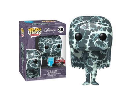 DISNEY FUNKO POP! PESADILLA ANTES DE NAVIDAD - SALLY ARTÍSTICA + CAJA PROTECTORA EXCLUSIVO PLAYMYCENTER