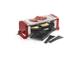 Raclette KITCHEN CHEF 2 personas 350W Rojo Gr202-350R