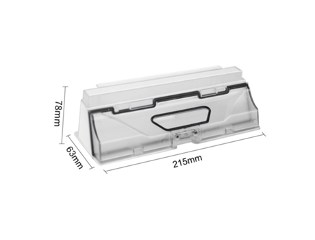 1 Uds caja de recolección de basura para Xiaomi Roborock S5max S65 maxv T7 T7 Pro piezas de aspiradora robótica Accesorios