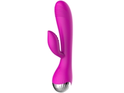 Vibrador recargable impermeable de silicona con 10 modos de vibración para mujeres (púrpura) YIZHOOD