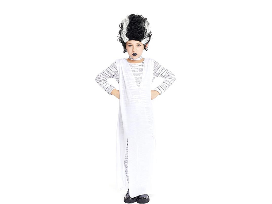 Disfraz de Novia Monster vestido blanco para niña y adolescente