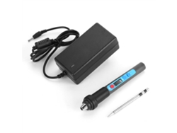 Soldador Eléctrico Digital Sin Plomo De 12 V Y 40 W Con Control De Temperatura Y Led.