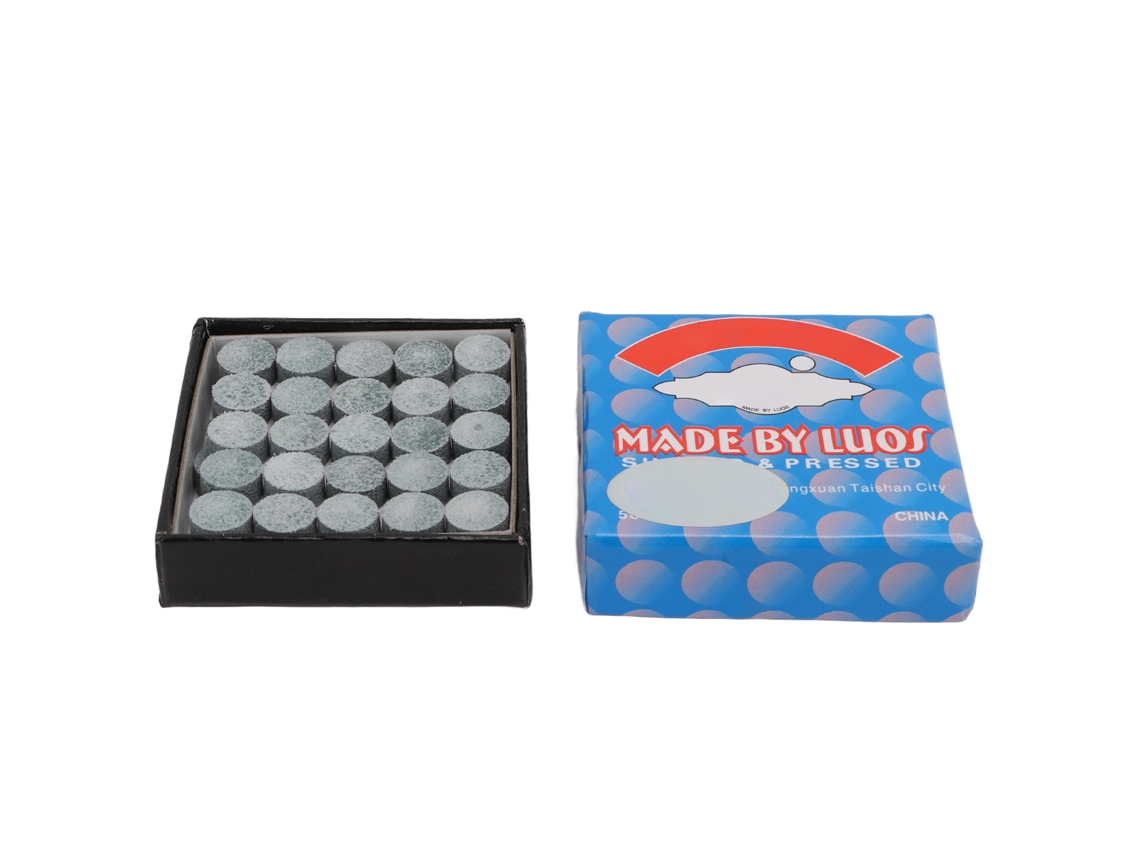 50 Puntas De Cuero Para Tacos De Billar, Tamaño De Bola 13 Mm, Accesorio De Repuesto Para Entrenamiento Y Uso Diario.