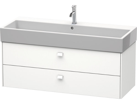Mueble DURAVIT Brioso bajo encimera 118,4 x 45,9 cm 2 cajones con sifón y delantal para lavabo Vero Air 235012