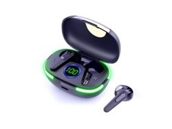 Auriculares Inalámbricos Bluetooth Con Pantalla Táctil, Diseño Deportivo, Carga Usb, Resistentes Al Agua.