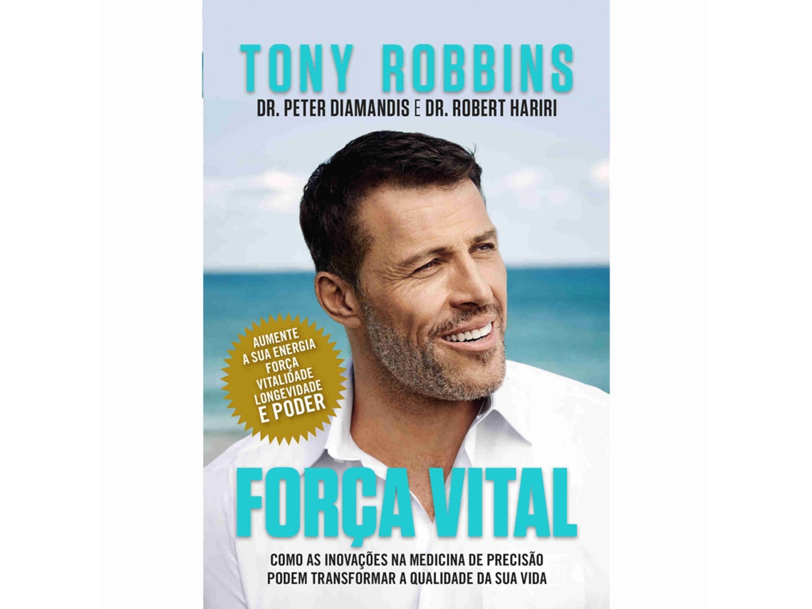 Libro Força Vital de Anthony Robbins (Portugués)