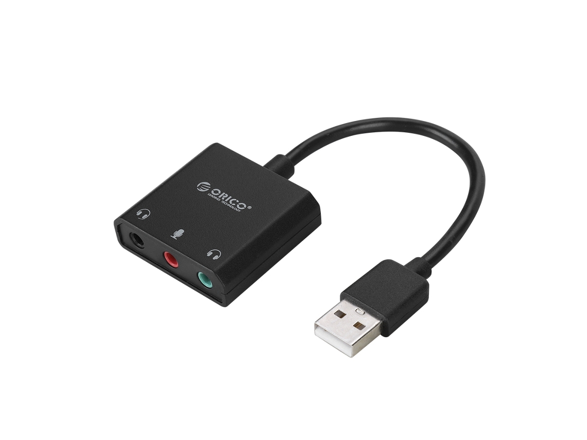Adaptador De Micrófono Y Auriculares De Tarjeta De Sonido Externa Usb Para Portátil Y Escritorio