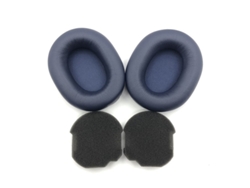 Almohadillas Para Auriculares Sony Wh-1000xm5 (un Par), Incluye Almohadillas De Espuma, Color Azul Czhhmart