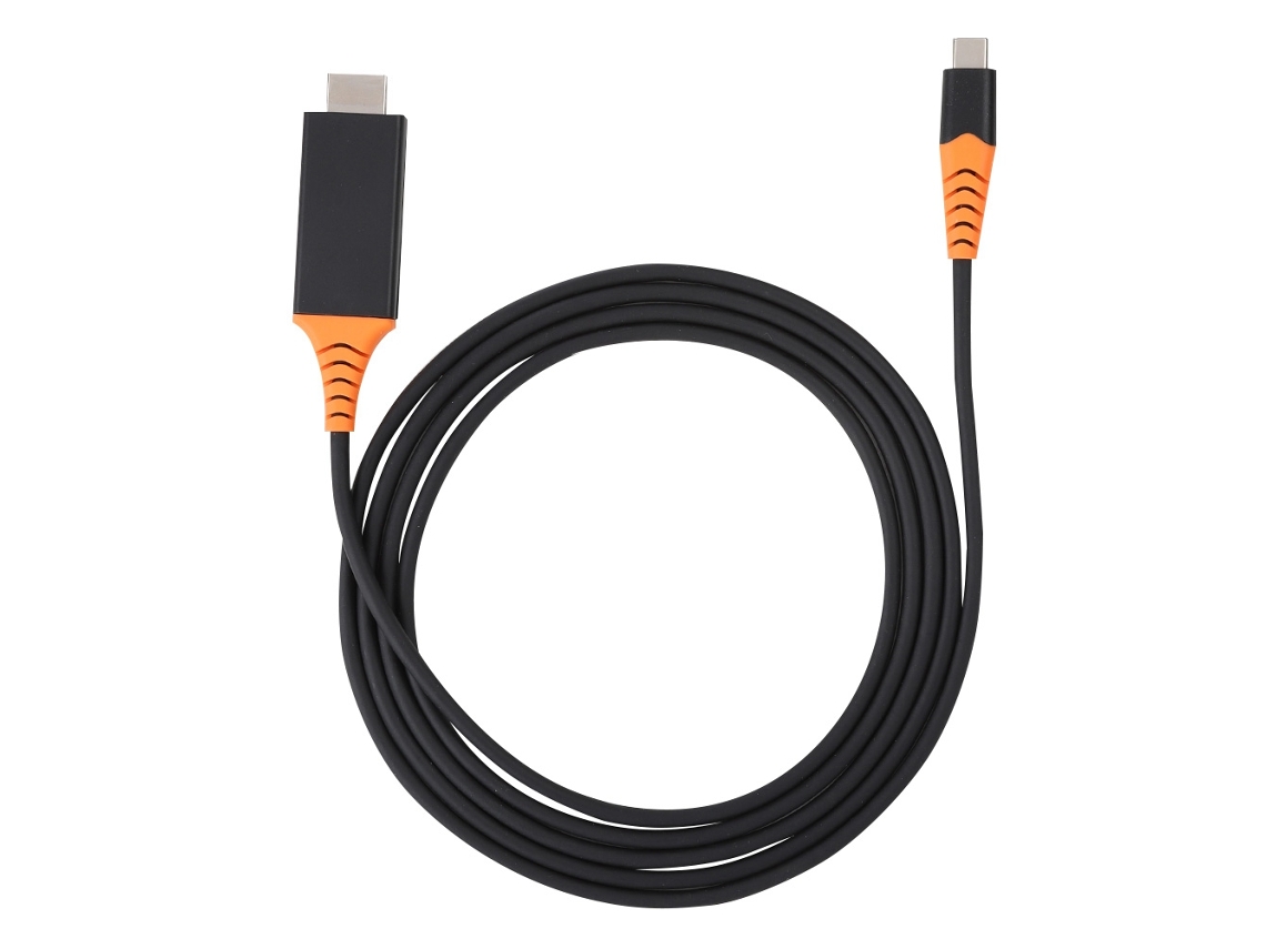 Cable HDMI tipo C de 2 m para transmisión de vídeo HD 4K a 30 Hz