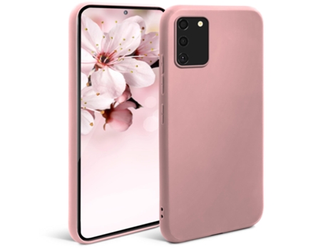 Funda de Silicona de la Serie Minimalista MOOZY para Samsung S10 Lite Rosa Beige – Funda Delgada de TPU Suave con Acabado Mate
