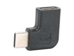 Adaptador Usb-c De Ángulo Recto De 90 Grados Conector Macho A Hembra