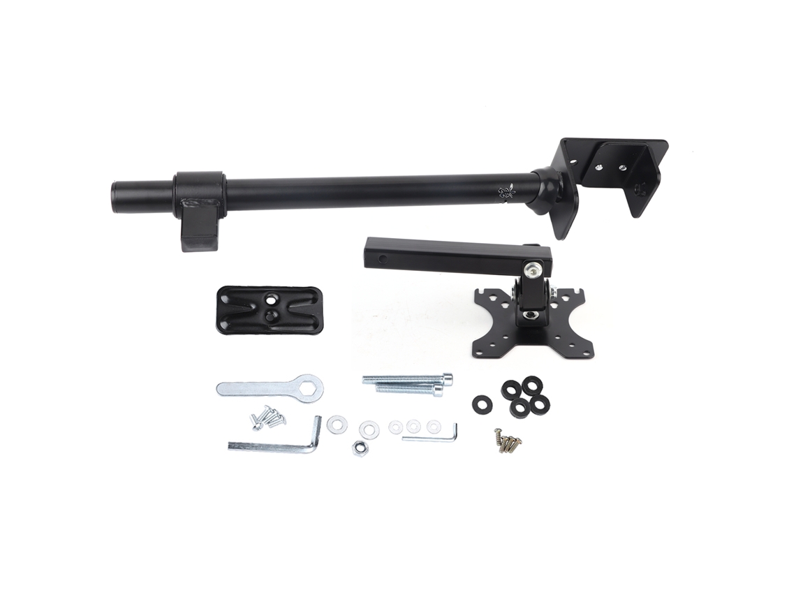 Soporte De Monitor Individual De Escritorio Con Brazo De Paso Y Rotación De 360°, 13-27 Pulgadas