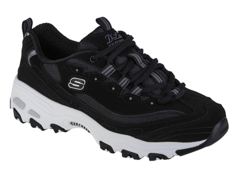 Botas de Mujer SKECHERS Piel Negro (42)