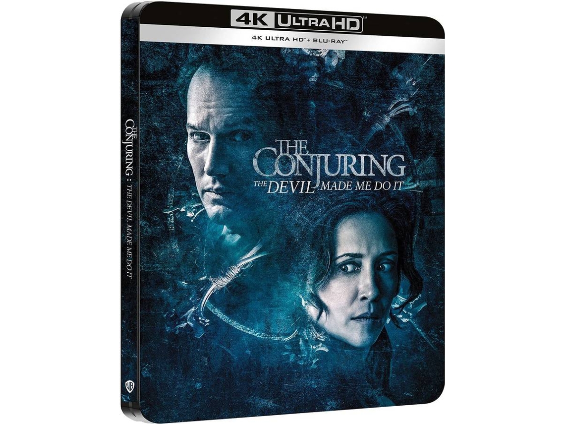 Película El conjuro: El diablo me obligó a hacerlo (4K Ultra HD) (Steelbook) WARNER BROS. GAMES