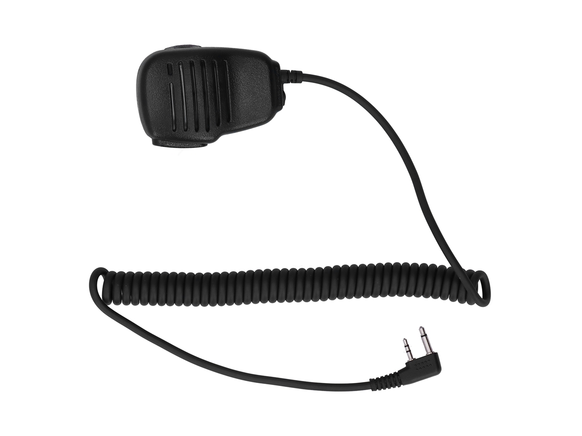 Micrófono de hombro impermeable para walkie-talkie para radio bidireccional