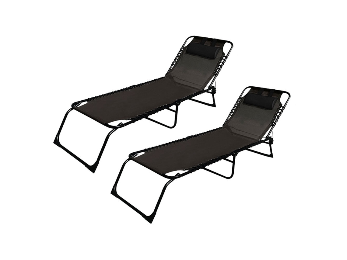 Tumbona plegable Marbueno para jardín y piscina con respaldo regulable - Marbueno Summer