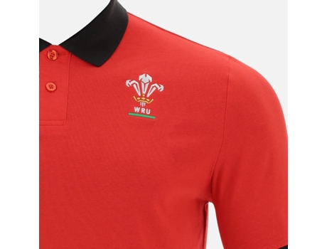 Polo de piqué de algodón Pays de galles rugby 2020/21 S