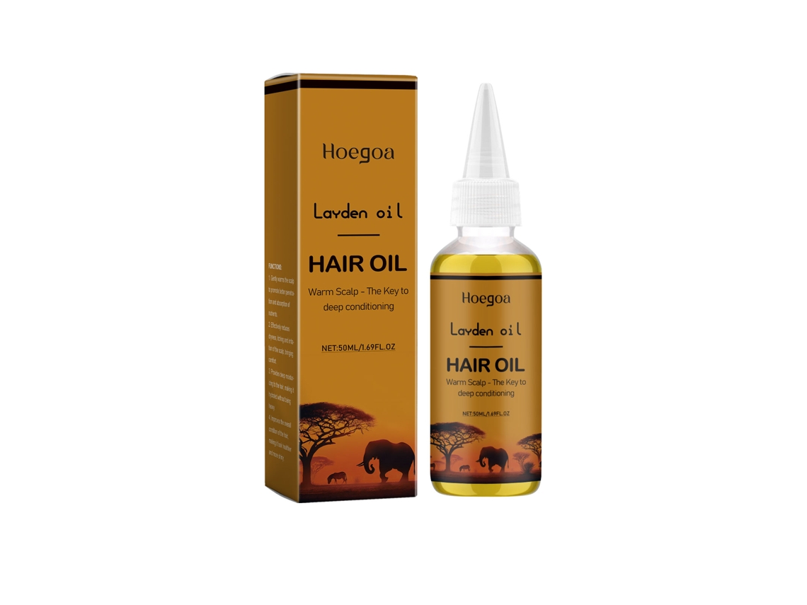 Aceite nutritivo reparador para cabello dañado