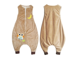 Saco De Dormir Para Bebé Con Pies, Sin Mangas, Manta Portátil, Cálido Y De Diseño Acogedor.