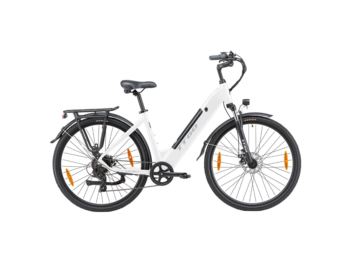 Bicicleta Eléctrica Ttgo Hz 28st para Adultos, Ruedas de 28 pulgadas, Motor de 250W, Batería 36 VE 20 Ah.