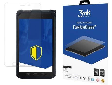 Protector Cristal Templado Samsung Galaxy Tab Active 3 3MK Flexible