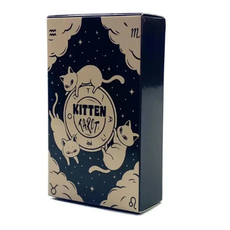 Tarot Kitten, nueva carta lateral A78, oráculo, versión en inglés MDUG