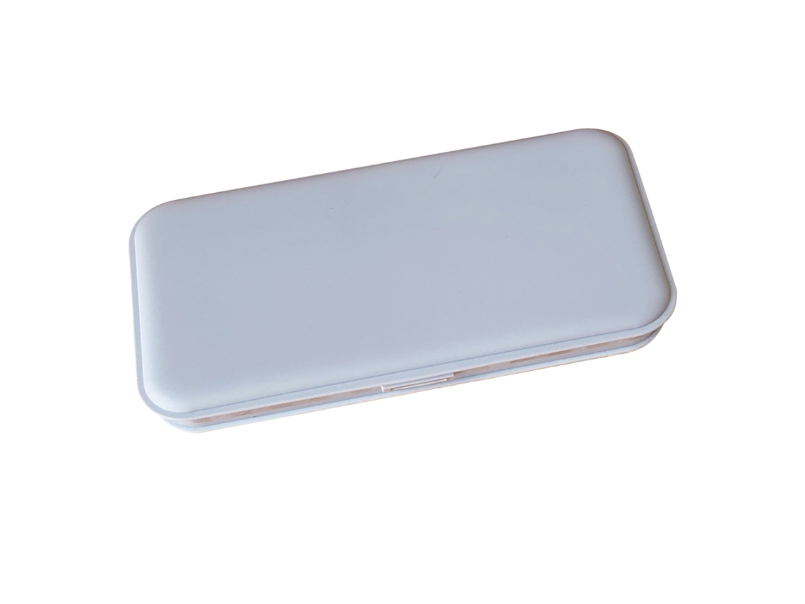 Caja Portaminas Con Gran Capacidad Impermeable Compacta Ligera Y Estilizada Para Niños Niñas Y Estudiantes Azul Claro
