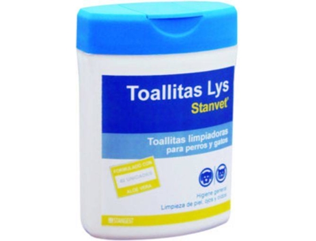 Toallitas para Perros STANVET Higiene Ocular y Auditiva