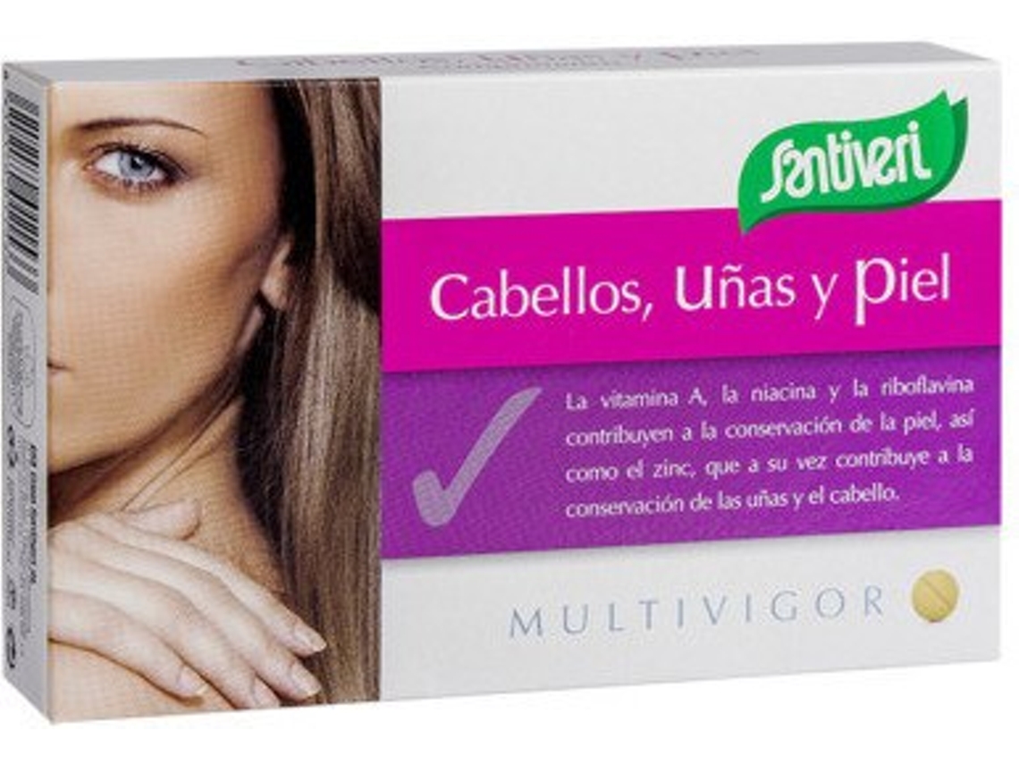 Complemento Alimentar SANTIVERI Multivigor Comprimidosr - Uña - P (48 Comprimidos)