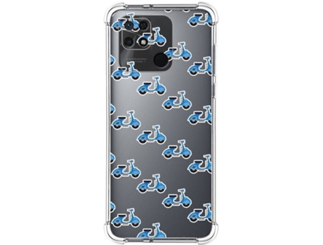 Carcasa para Xiaomi Redmi 10C TUMUNDOSMARTPHONE Dibujos Antigolpes Scooter Multicolor