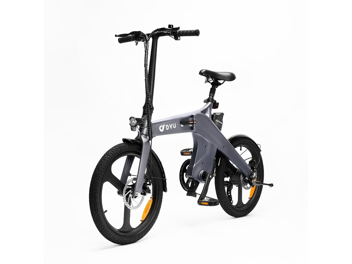 Bicicleta Eléctrica Plegable Ligera Duy T1 De 250 W Con Autonomía De 45-55 Km Y Cuadro De Aleación De Magnesio.