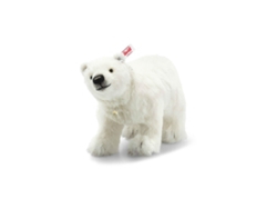Oso polar de peluche Steiff, blanco invierno con cristales de Swarovski, osito de peluche de lujo