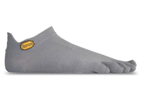 Calcetines para Hombre VIBRAM FIVEFINGERS Athletic No Show Gris para Montaña (EU 34 - 37)