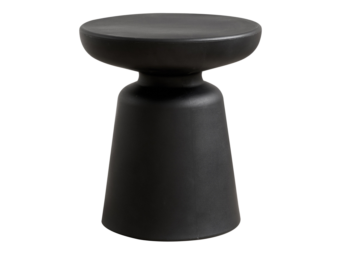 Mesa Auxiliar Posio Redonda 44xø40 Cm Negro [EN.CASA]