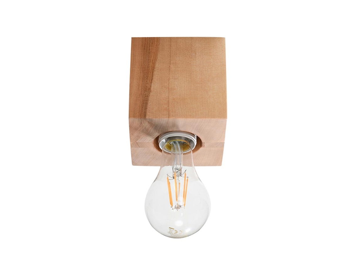 Sollux Sl.0675 Lámpara De Techo Ariz Madera Natural